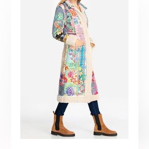 Johnny Was Dreamer Suede Coat